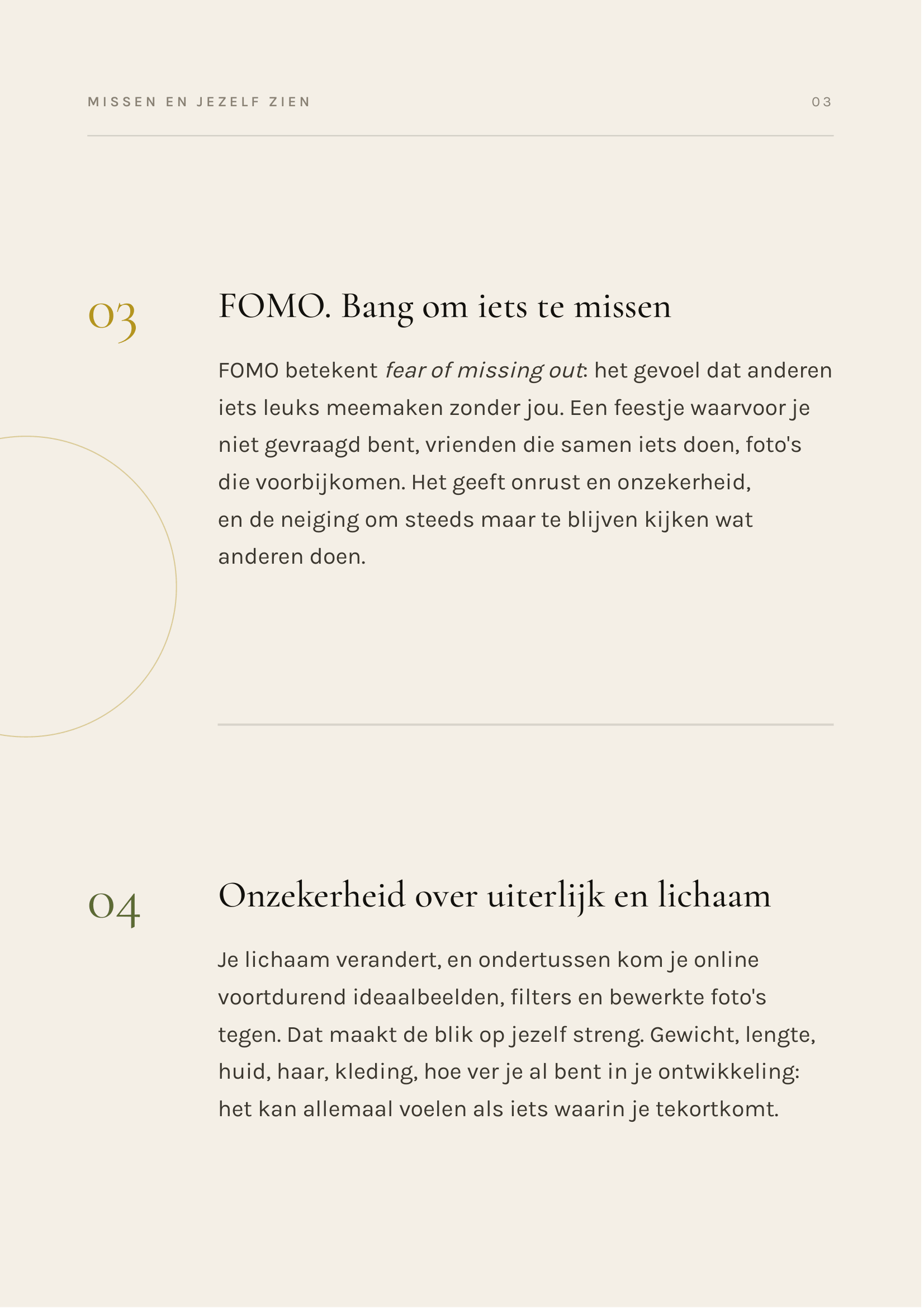 Voorbeeldpagina 2 uit Een handleiding die ik graag bij de geboorte had gekregen